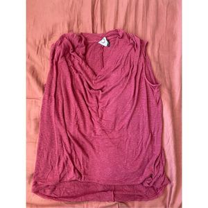 Akemi + Kin for Anthropologie Mauve Cowl
Neck Sleeveless Blouse